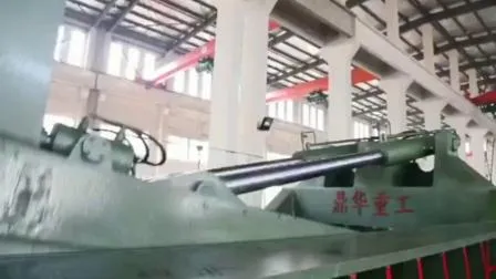 Automatic Square Compactor Round Hand Hydraulic Press Double Chamber Baler