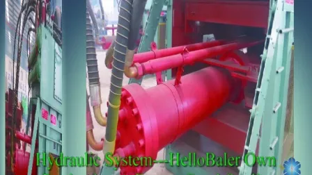 Automatic Baling Machine/Hydraulic Baler/Horizontal Baler Machine/Recycling Baler for Occ, waste Cardboard, Paper, Plastic, PET bottles, Cans, Metal, Straw, Hay