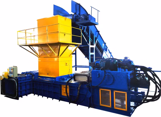 Fully Automatic Plastic Two Rams Baler Baling Machine
