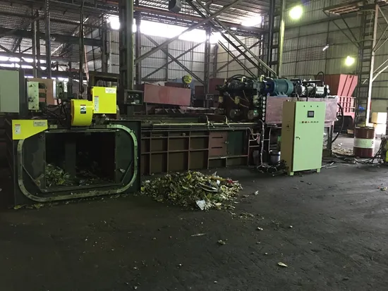 Fully Automatic Plastic Two Rams Baler Baling Machine