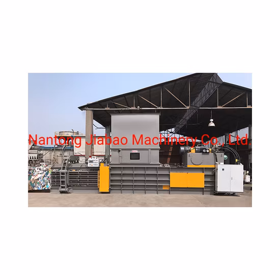 Hydraulic Waste Paper Baler Machine/Hydraulic Pet Bottle Recycling Machine/Horizontal Hydraulic Packing Machine for Pressing Cardboard
