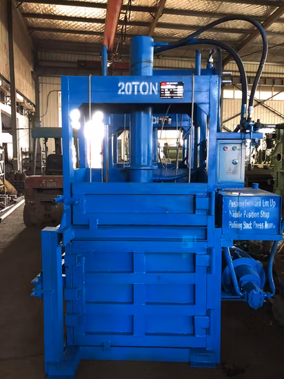 Single Chamber Textiles Baler