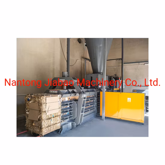 Fully automatic waste paper baler horizontal recycling baler/hydraulic plastic bottle waste baler/packing baler for waste paper/cardboard/occ/plastic/ONP/books