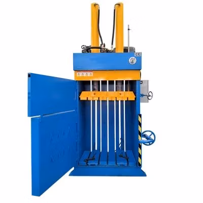 Hot Selling Vertical Hydraulic Baler / Plastic Bottle Baling Machine /Straw Baling Press