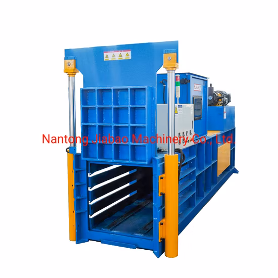 Automatic Horizontal Waste Plastic Drink Water Bottles Paper Board Carton Box Baler
