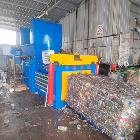 Semi-Automatic Baler for Waste Paper Plastic Bottle