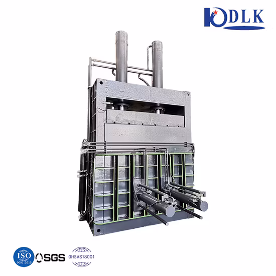 Hydraulic Cloth Plastic Packing Baling Press Machine Y82-250 Vertical Baler Basic Customization
