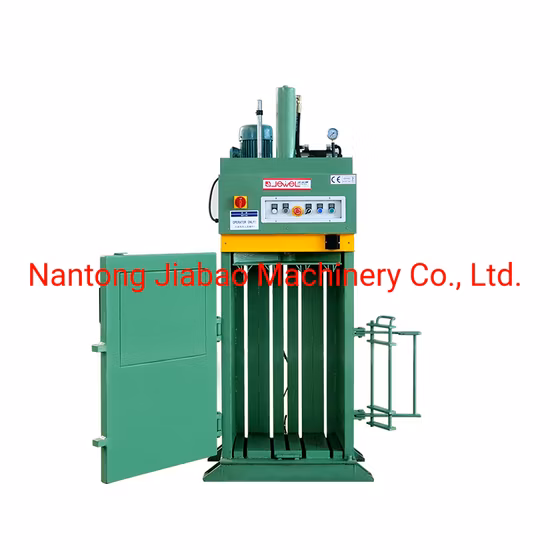 Small Vertical 2.2kw Baler for Solid Waste