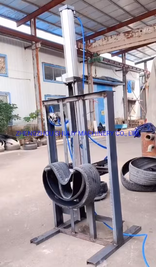 Pneumatic Tire Compressor Vertical Waste Tire Baler