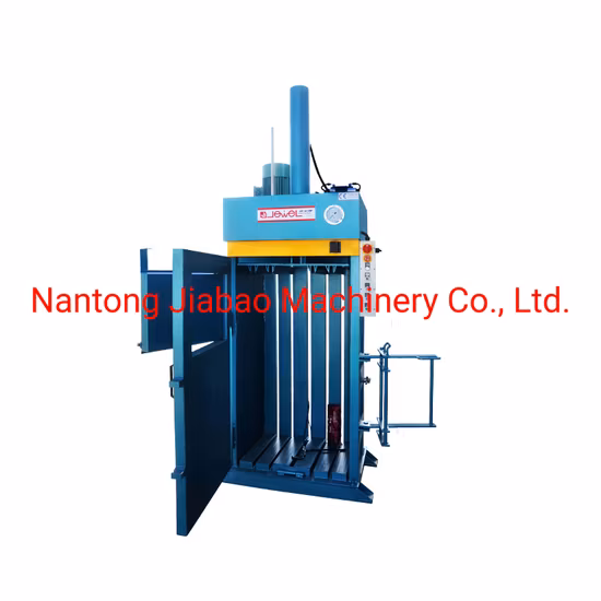 Hydraulic Vertical Waste Paper Cardboard Plastic Vertical Press Balers Y82-60t