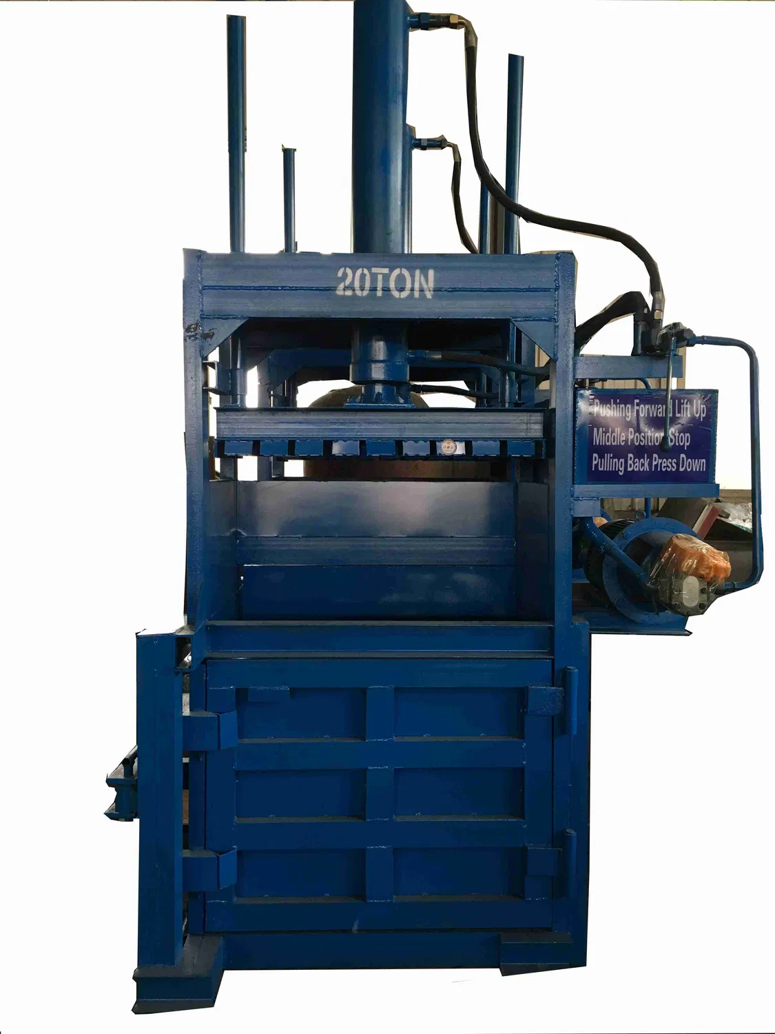 Single Chamber Fibers Baler
