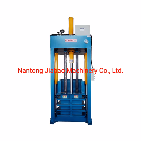Jewel Baler Machine for Used Clothing/Baling Press Machine/Used Clothes and Textile Compress Baler Machine