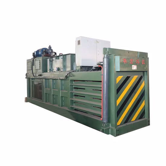 Hua Hong Hpm-315 Semi-Automatic Horizontal Non-Metal Baler with Reliable Performance